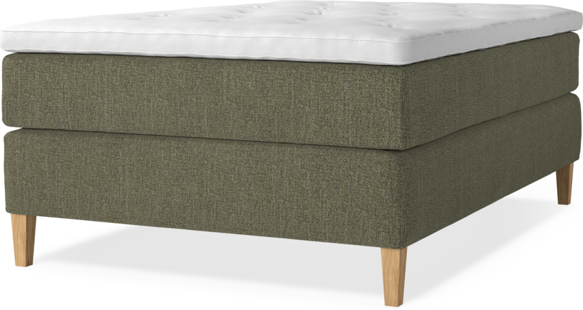 Delux Exclusive - Kontinentalsäng, enkelsäng 140 cm med bäddmadrass