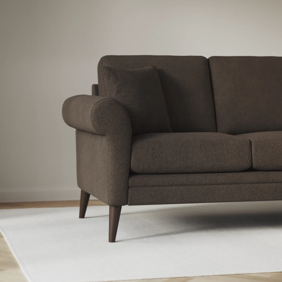 Eden - 2,5-sits soffa - Brun