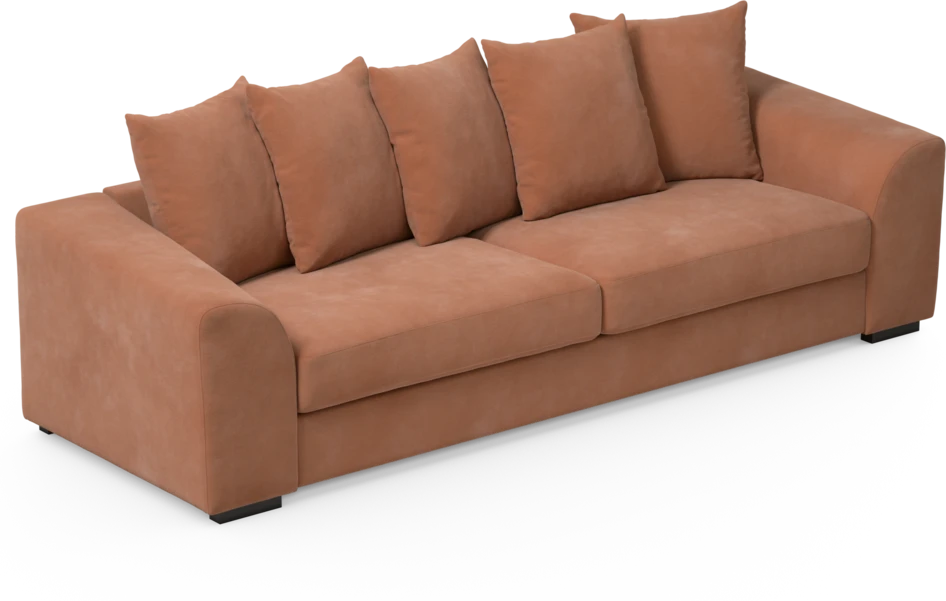 Town - 4-sits soffa - Orange