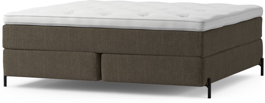 Delux Dream - Kontinentalsäng, dubbelsäng med bäddmadrass och sängben