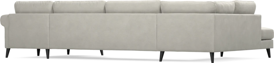 Bridge - 3-sits soffa med divan vänster och schäslong höger - Grå