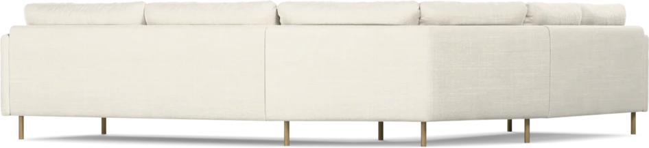 Madison Lux - Hörnsoffa 2+3-sits, hörn 2 - Vit