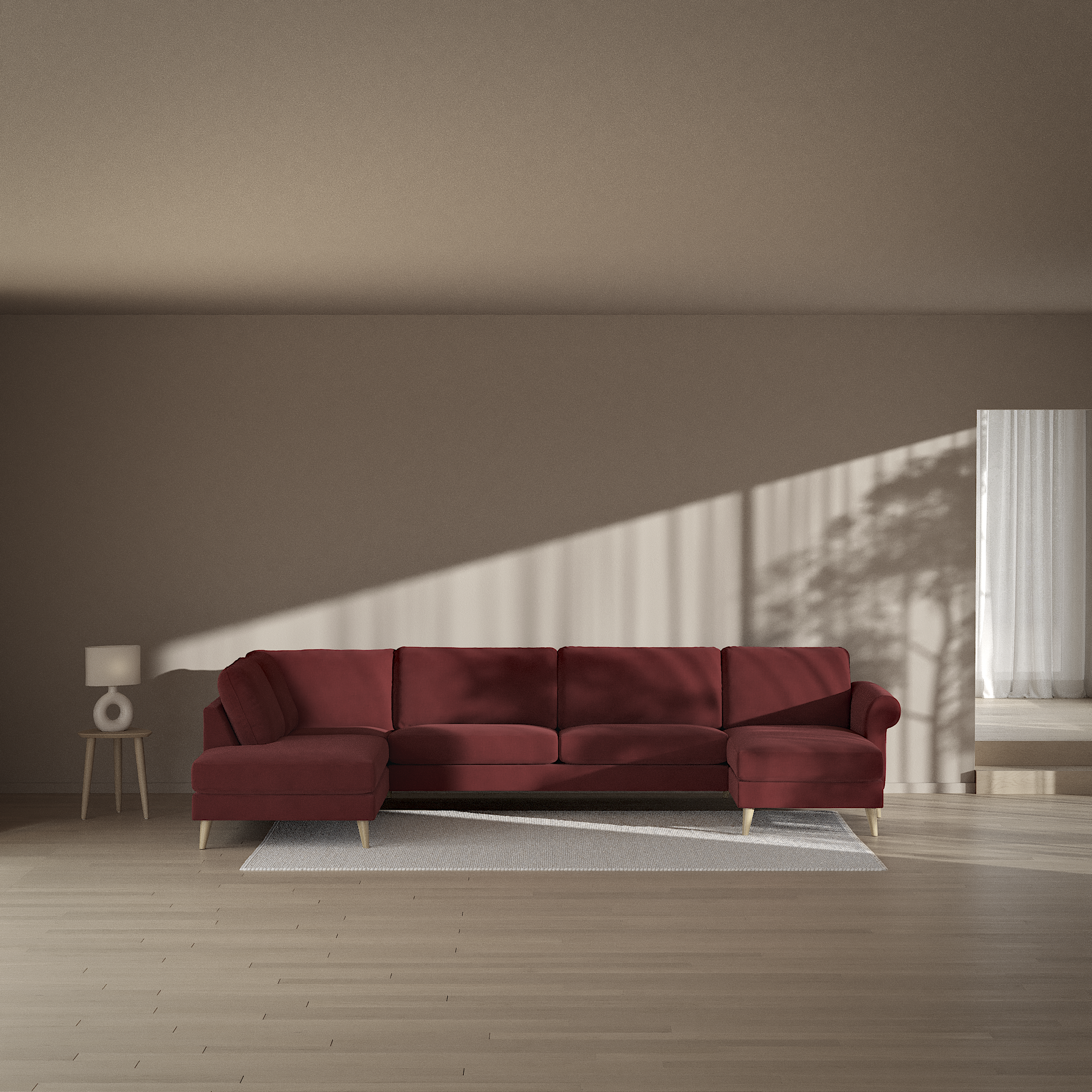 Bridge - 3-sits soffa med divan vänster och schäslong höger - inspiration