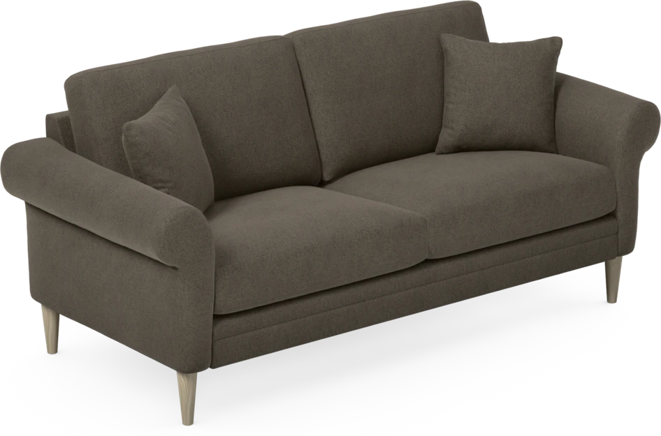 Eden - 2,5-sits soffa - Brun