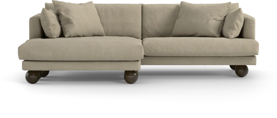Harper - 4-sits med schäslong XL vänster - Beige