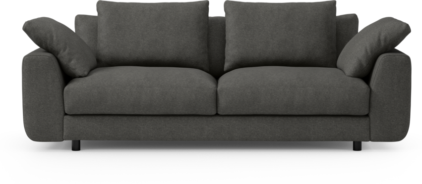 Amie - 3-sits soffa - Grå