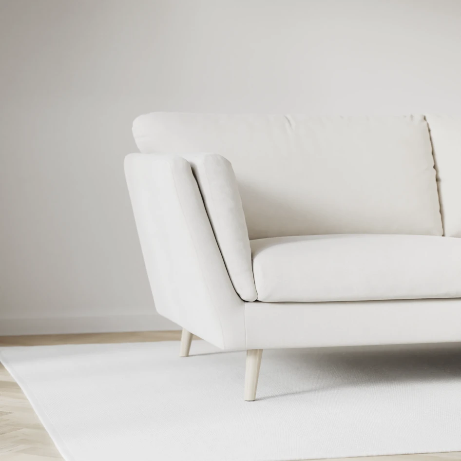 Madison Lux - Hörnsoffa 2+3-sits, hörn 2 - Vit