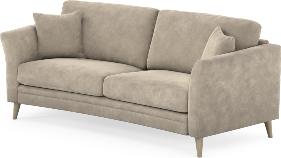 Eden - 2,5-sits soffa svängd - Beige