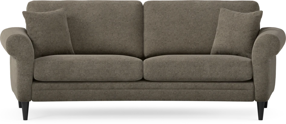 Eden - 2,5-sits soffa svängd - Brun