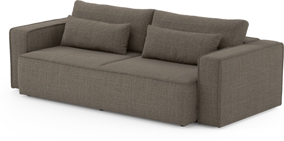Ide - Bäddsoffa 3-sits - Brun
