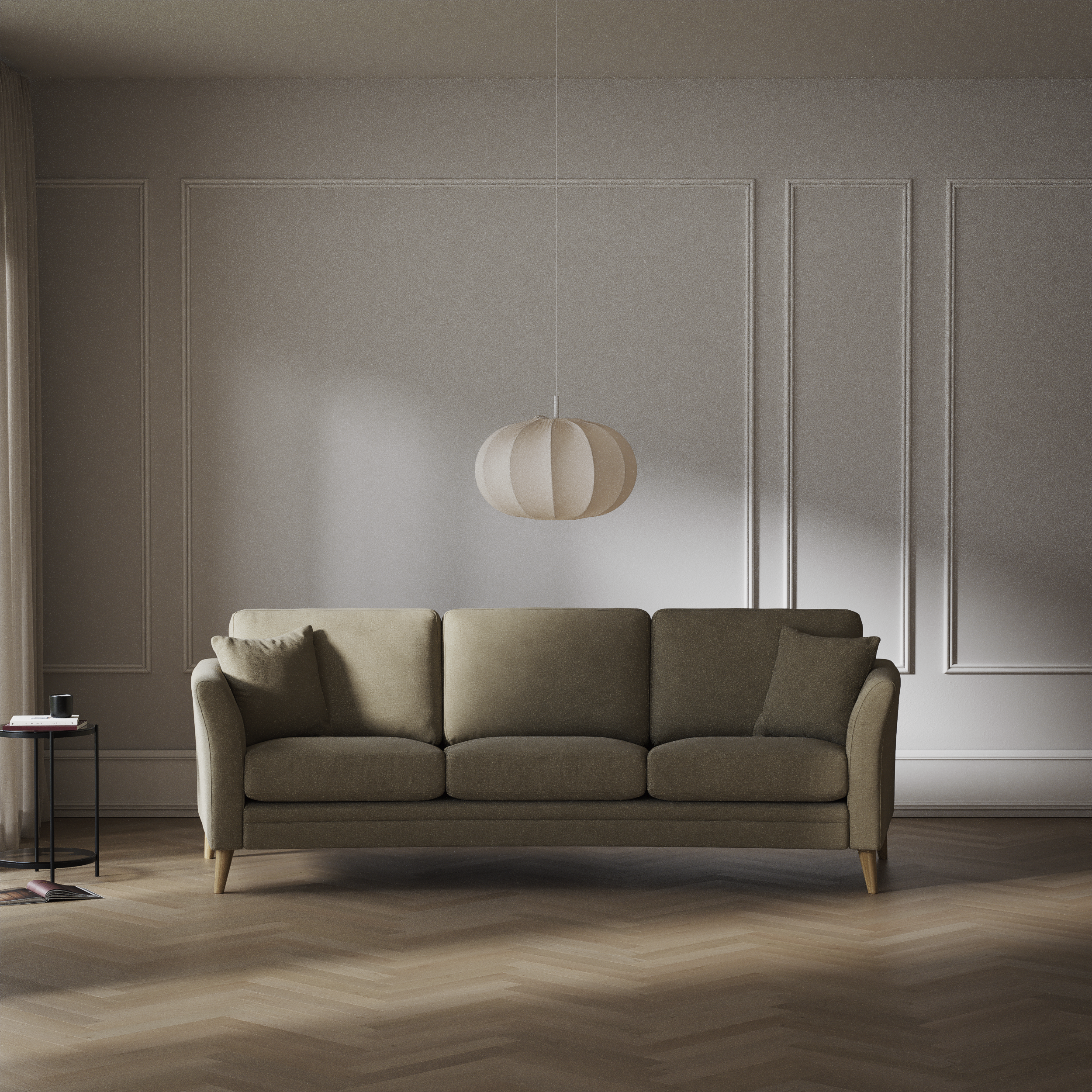 Eden - 3-sits soffa svängd - inspiration