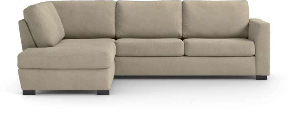 Friday - 2,5-sits soffa med divan vänster - Beige