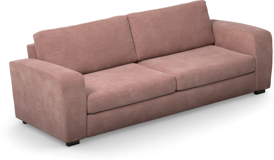 Friday - 3-sits soffa - Rosa