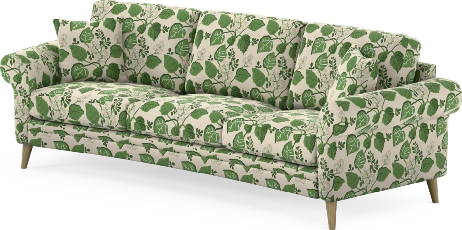 Eden - 3-sits soffa svängd - Flerfärgad