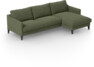 Winston - 3-sits soffa med schäslong, vändbar - Grön