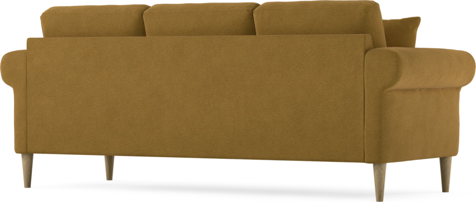 Eden - 3-sits soffa - Gul