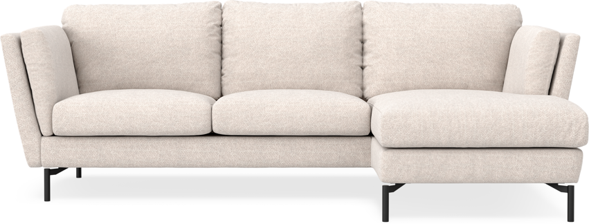Madison Lux - 2-sits soffa med schäslong höger - Beige