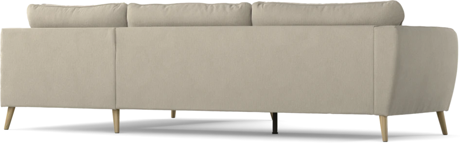 County - 2,5-sits soffa med divan höger - Grå