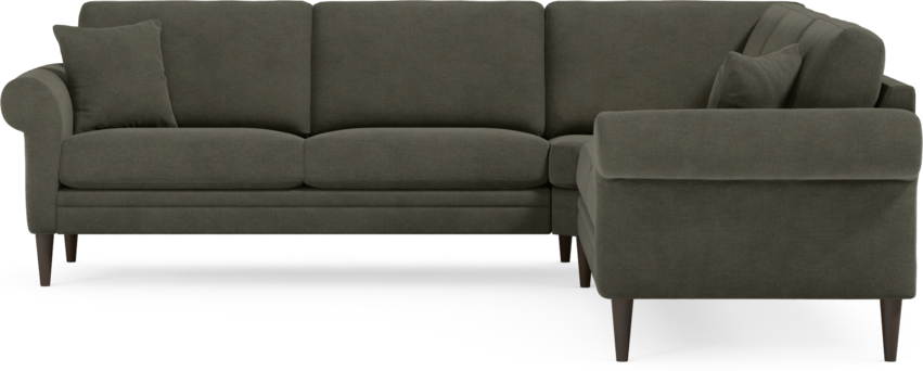 Eden - Hörnsoffa, 2,5+2,5-sits - Grå