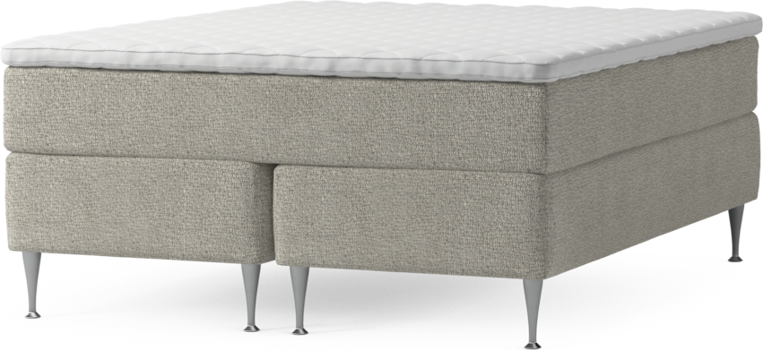 Delux Dream - Kontinentalsäng, dubbelsäng med bäddmadrass och sängben