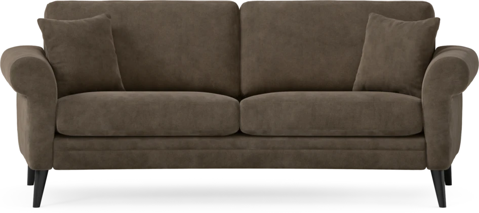 Eden - 2,5-sits soffa svängd - Brun