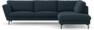 Madison Lux - 3-sits soffa med divan höger - Blå