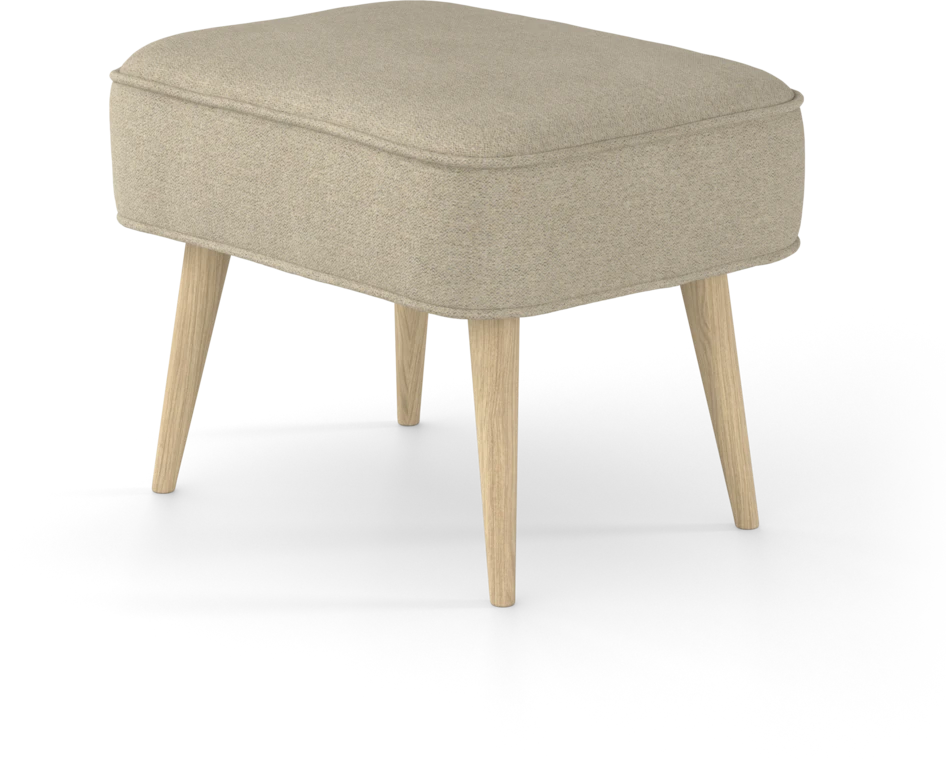 Cordelia - Fotpall - Beige