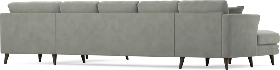 Eden - 3-sits soffa med schäslong vänster och divan höger - Grå