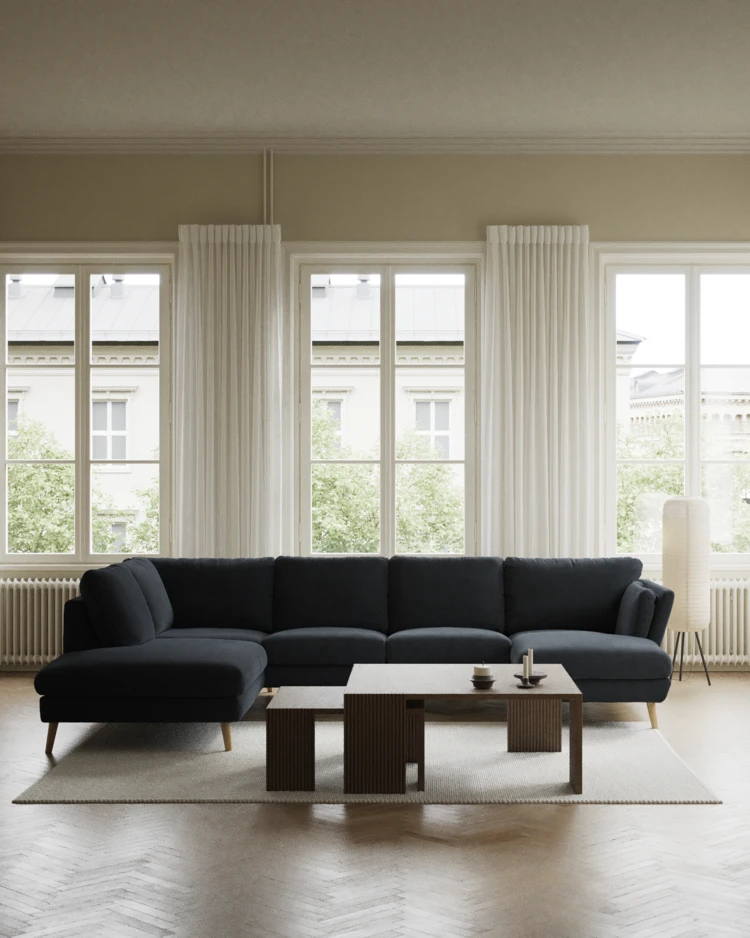 Madison - 2-sits soffa med divan vänster och schäslong höger - inspiration