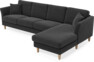 Eden - 3-sits soffa med schäslong - Grå