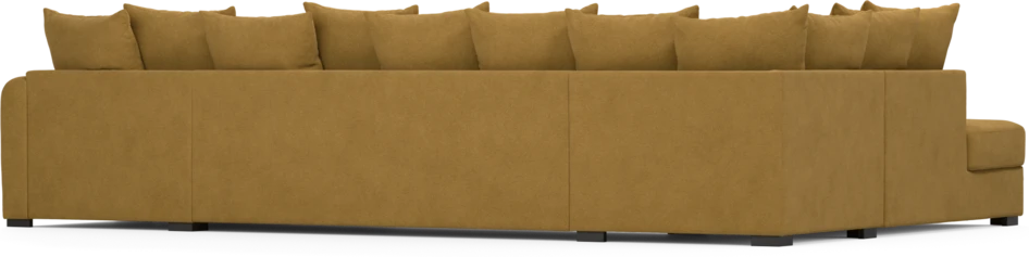 Town - 3-sits soffa med divan vänster och schäslong höger - Gul