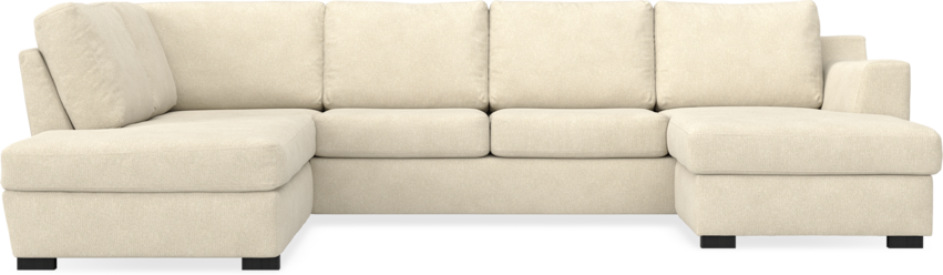 Friday - 3-sits soffa med divan vänster och schäslong höger - Beige