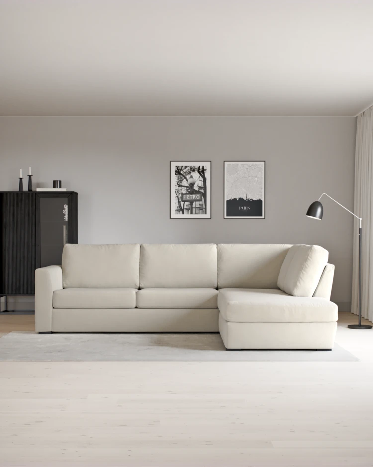 Friday - 2,5-sits soffa med divan höger - inspiration