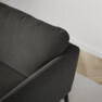 Bridge - 3-sits soffa med divan vänster - Grå