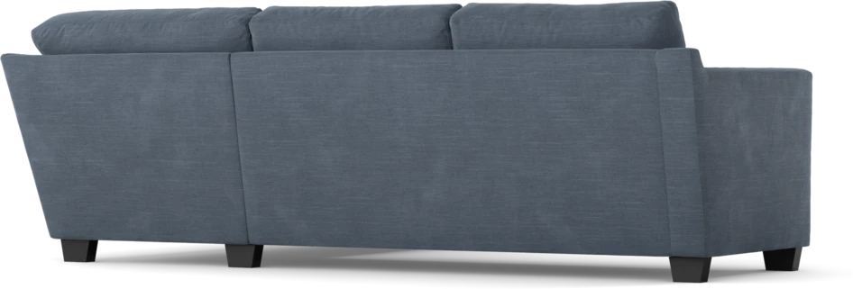 Friday - 2,5-sits soffa med divan höger - Blå