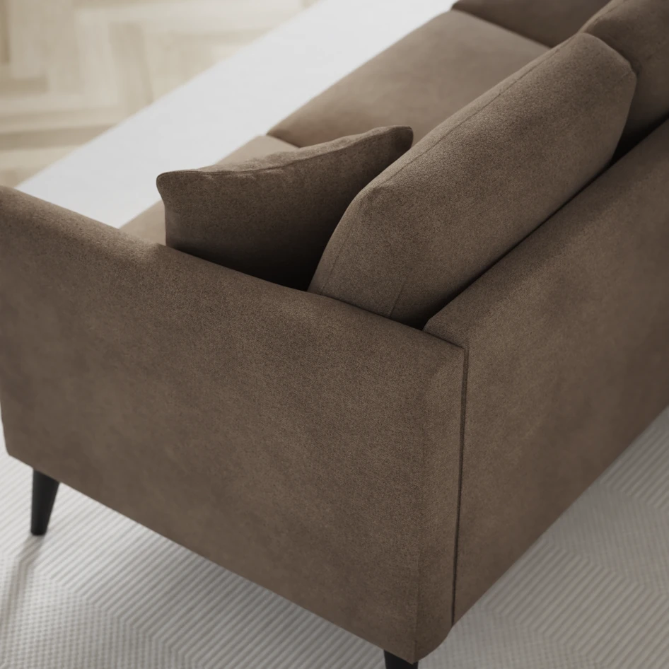 Eden - 2-sits soffa - Brun