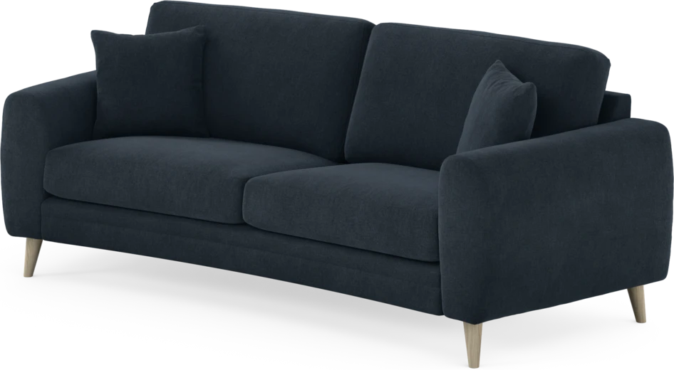Eden - 2,5-sits soffa svängd - Blå