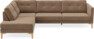 Rio - 3-sits soffa med divan vänster - Beige