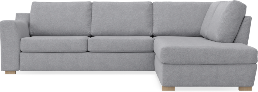 Friday - 2,5-sits soffa med divan höger - Grå