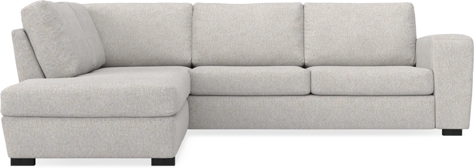 Friday - 2,5-sits soffa med divan vänster - Grå