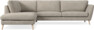 Madison Lux - 3-sits soffa med divan vänster - Vit