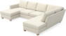 Friday - 3-sits soffa med schäslong vänster och divan höger - Beige