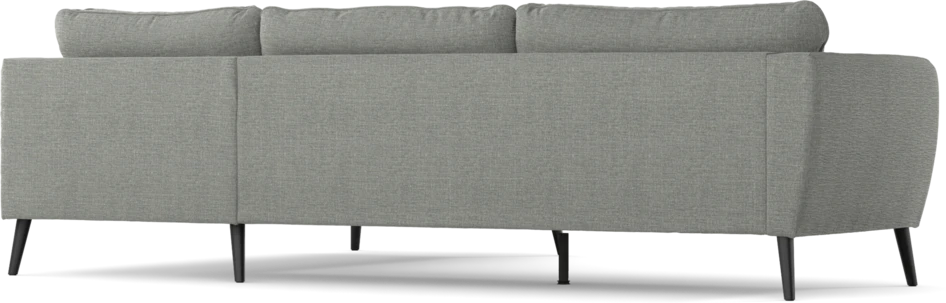 County - 2,5-sits soffa med divan höger - Grå