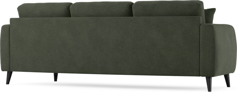 Eden - 3-sits soffa svängd - Grön