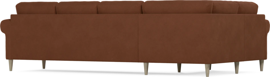 Eden - Hörnsoffa, 1+3-sits - Orange