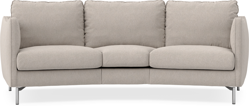 Madison - 3-sits soffa svängd, 70 cm - Beige
