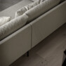 Harper - 3-sits soffa med divan höger - Vit