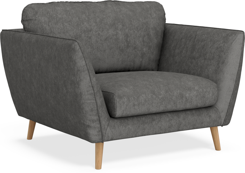 Madison Lux - Fåtölj, 70 cm - Grå