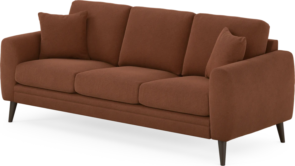Eden - 3-sits soffa - Orange