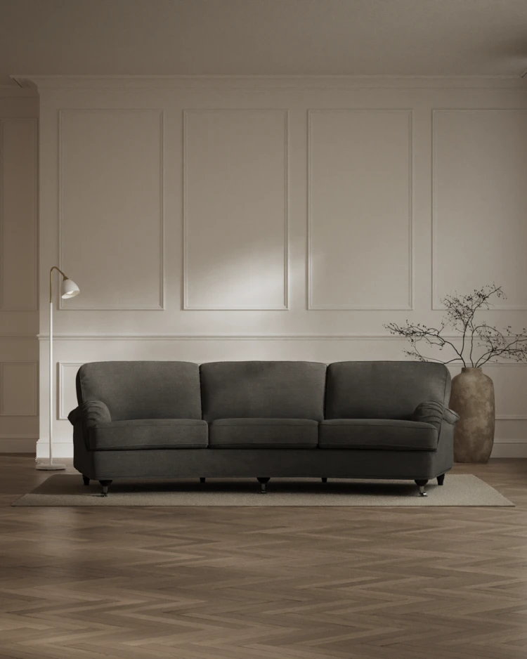 Oxford - 3-sits soffa svängd - inspiration